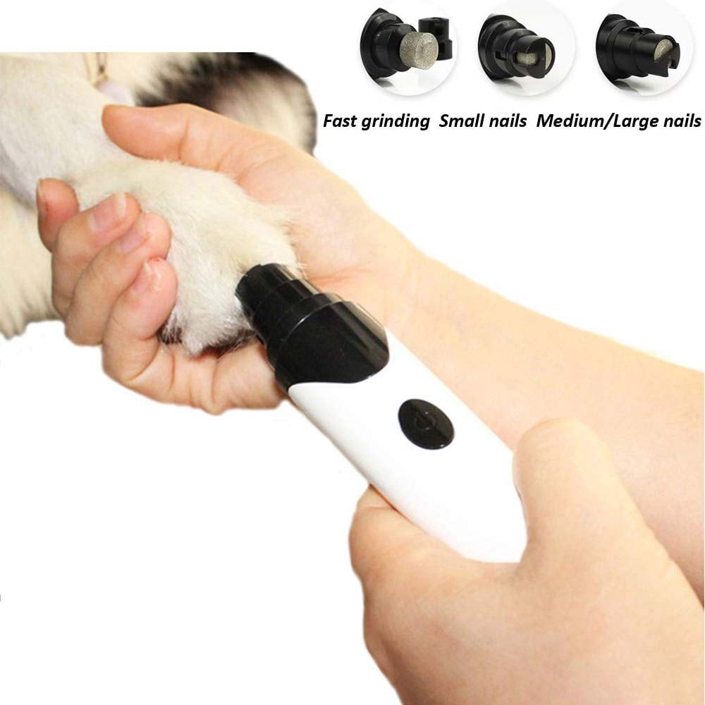 Nail Grinder - Superior Electric Trimmer Clipper with Diamond Bit Wheel,Rechargeable and Portable Gentle Painless Paws Grooming Trimming Shaping Smoothing, for Dogs Cats - Walmart.com