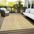 thumbnail image 6 of Addison Rugs Chantille Indoor/Outdoor Transitional Striped Blush Washable Rectangle Rug, 10' x 14', 6 of 6
