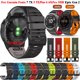 thumbnail image 2 of Correas de reloj QuickFit de silicona de repuesto de 26 22MM para Garmin Fenix 7X 7 6X 6 Pro 5 5X Epix 2 pulsera de reloj inteligente Tan Jianjun unisex, 2 of 2