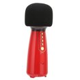 thumbnail image 2 of Micrófono Bluetooth L868 micrófono de mano con luz LED para fiesta en casa entrevista en coche discurso rojo, 2 of 8