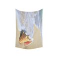 thumbnail image 2 of CADecor Sea Shell and Beach Wall Tapestry Wall Hanging Wall Art Home Decor 40x60 inches, 2 of 2