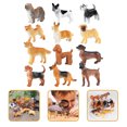 thumbnail image 3 of 12 Pcs Figurines Miniatures de Chien Figurines de Chiot Réalistes Modèles de Chien Ornements de Chiot, 3 of 7