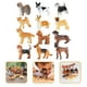 thumbnail image 3 of FELTECHELECTR 12 adornos de resina para perros en miniatura. Adornos de cachorros pequeños. Figuras de perro., 3 of 7
