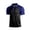 400#Blue, variant on Polo Shirts Mens Raglan Color Block Short Sleeve Lapel Collar Casual Daily Wear Top