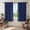 Navy, variant on XUEYU Window Curtains Blackout, Back Tab Curtains 63 Inch, 100% Blackout Curtains Darkening Light Blocking Curtains for Living Room Bedroom Full Light Blocking Curtains 2 Panel Set,W42 x L63, Navy