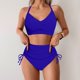 thumbnail image 1 of WILLBEST Trajes de Baño Para Mujer Conjuntos de Bikini de Cintura Alta Para Mujer Trajes de Baño Con Cordón Traje de Baño Cruzado Con Lazo En La Espalda, 1 of 4