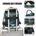 thumbnail image 3 of FORMRS Mini Backpack Purse for Women Travel Daypack Casual Shoulder Bag, Blue Mountains, 3 of 7
