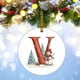 thumbnail image 4 of 2024 26 Letter Christmas Snowman Christmas Pendant - Acrylic Car Pendant Saint, 4 of 5