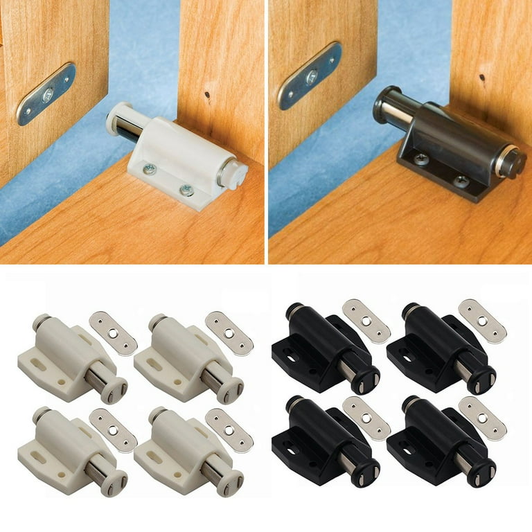 4Pcs Single Magnetic Pressure Push To Open Touch Latch Cabinet