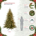 thumbnail image 5 of Puleo International Balsam Fir Pre-Lit Artificial Christmas Tree, 5 of 6