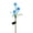 Blue, variant on NEGZHI Solar-Powered LED Lily Flower Lights (3-Pack): Waterproof Garden Decor with Color-Changing Blooms - Upgraded Solar Yard Lights for Pathways & Landscaping