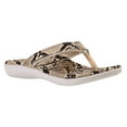 thumbnail image 2 of Spenco Yumi Nuevo Snake Women's Orthotic Thong Sandal, 2 of 7