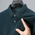 thumbnail image 6 of ZRBYWB Men's Classic Polo Shirt Mens Shirt Mens Advanced Sense Lapel Short Sleeve Leisure Business Shirt Ice Silk Top Mens Blouses Casual, 6 of 6