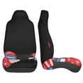 thumbnail image 3 of Sikiie Happy Independence Day Gnome Car Seat Protector 2 Pack Car Seat Cushion Mat, Car Seat Covers for SUV, Truck, Van, 3 of 7