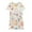 #0240-White, variant on Tween Girls Easter Printed Short Sleeve Crew Neck Ballet Dance Dress Soft Breathable Practice Leotard Skirt Spring Summer Easter Outfit 4-14 Years