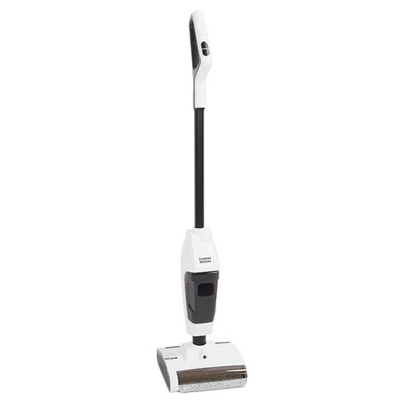 Floor Vacuum Mop, Wet Dry Vacuum Mop 2 Speed Level Dual Rollers Handheld Long Battery Life Automatic Cleaning One Click Control for Floor Rug Carpet
