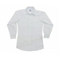 thumbnail image 3 of First Class 100% Polyester Long Sleeve Zippered Uniform Shirt, 3 of 8