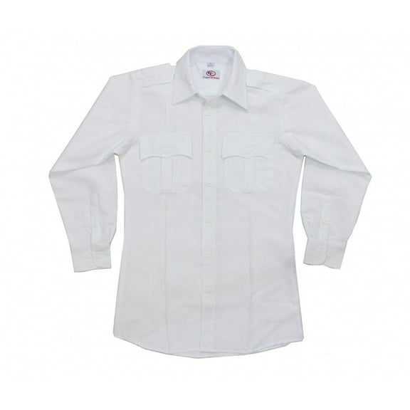 First Class 100% Polyester Long Sleeve Zippered Uniform Shirt