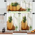 thumbnail image 3 of LALILO Kitchen Curtains and Valances Set of 3 36" Beautiful Window Treatment Tiers for Window Decor, 3 of 5