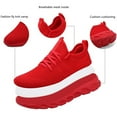 thumbnail image 4 of Htcenly Sneakers For Women Athletic Sport Running Shoes Lightweight Casual Shoes Breathable Gym Shoes Comfortable Walking Slip on Shoes, 4 of 10