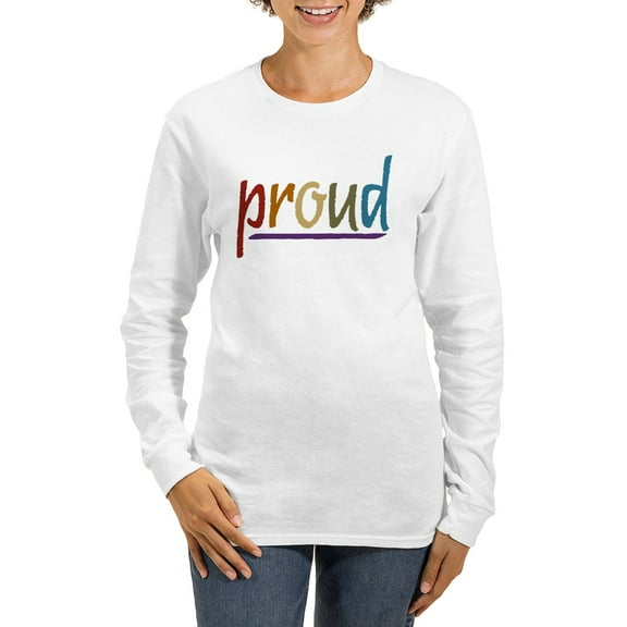 CafePress - Earth Pride Women's Long Sleeve T Shirt - Women's Long Sleeve Graphic Casual T-Shirt