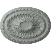 Ekena Millwork 18 1/2"W x 13 1/2"H x 1 7/8"P Saverne Ceiling Medallion