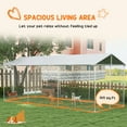 thumbnail image 5 of PawHut 19.7' x 7.5' x 7.5' Outdoor Dog Kennel W/ Waterproof Roof, 5 of 10