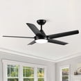 thumbnail image 1 of Wellspeed Farmhouse 48 in. Indoor Black Ceiling Fan with 5 ABS Blades and Remote Control, 1 of 10