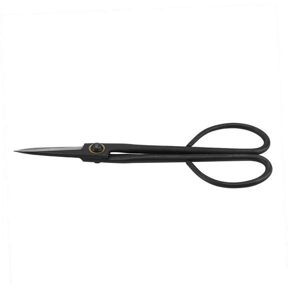 Bonsai Scissors, 205mm Long Handle Scissors Stainless Steel for Pruning Shear Bud Leaves, Bonsai Trimming Tool Garden Equipment Set.