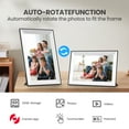 Frameo 10.1" Digital Picture Frame Smart WiFi Touch Screen Electric