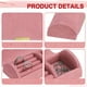 thumbnail image 3 of Caja de Joyería de Viaje Pequeña Uxcell, Caja para Anillos, Organizador de Almacenamiento de Joyería Portátil para Anillos, Collares, Aretes, Regalo para Mujeres y Niñas con Caja de Regalo, Rosa, 3 of 7