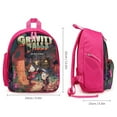 thumbnail image 2 of Gravity Falls Small Backpack Lightweight & Durable School Bag Large Capacity Printed Rucksack Schoolbag, 2 of 6