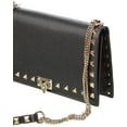 thumbnail image 3 of Valentino Rockstud Grainy Leather Crossbody, Black, 3 of 5
