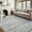 grey, variant on 10x13 Washable Rugs Large Modern Bordered Playroom Carpet Non-Shedding Low Pile Stain-Resistant Ultra Soft Foldable Accent Rug for Living Room Office