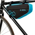thumbnail image 3 of Sywqhk Bolsas impermeables para el tubo delantero del cuadro de la bicicleta del triángulo de la bicicleta (negro azul) Sywqhk Alta Calidad, 3 of 9