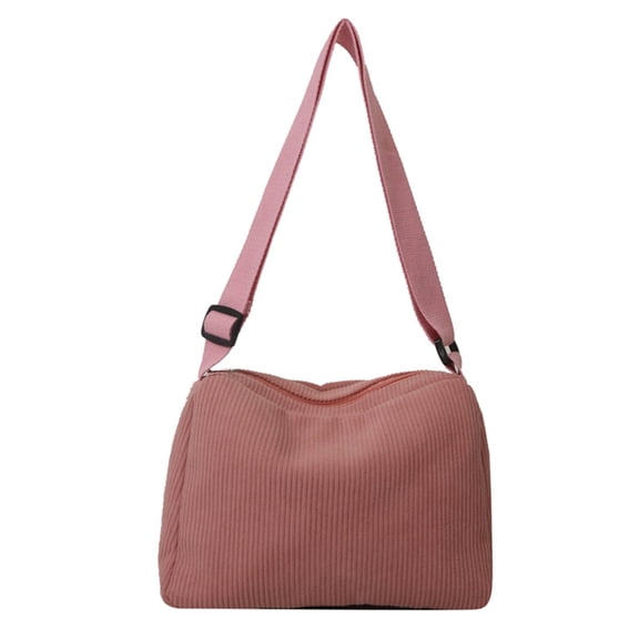Functional Corduroy Shoulder Bag for Women Crossbody Bags for Different Occasions