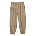 thumbnail image 5 of WPPGONE Teen Boys Cuffed Track Pants Breathable Moisture-Wicking Athletic Joggers with Elastic Waistband Big Kids School Workout Running Active Pants, 5 of 5