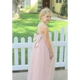 thumbnail image 5 of Crossed Straps Lace Formal Flower Girl Dress Princess Ceremonial 204, 5 of 7