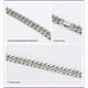thumbnail image 4 of Pulsera De Eslabones Cubanos Cadena De Mano De Aleación De Moda Mano De Obra Exquisita Collar Antifatiga Antirradiación Para Fiesta De Aniversario No.5 Methold AP007543-03, 4 of 6