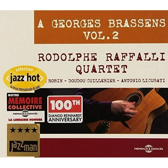 Rodolphe Raffalli - A Georges Brassens, Vol. 2 - Music & Performance - CD