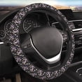 thumbnail image 5 of Fuzoiu Snake And Floral1 Print Elastic Stretch Steering Wheel Cover, Universal 15 Inch Automotive Steering Wheel Cover, Anti-Slip Sweat Absorption Universal Car Accessories for Women Men, 5 of 6