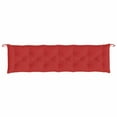 thumbnail image 4 of vidaXL Garden Bench Cushion Red Oxford fabric 78.7 x 19.7 x 2.8 inches, 4 of 7