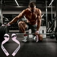 thumbnail image 4 of Fiudx Muñequeras para Levantamiento de Pesas, Correas de Gimnasio de Soporte Potente, Diseño Reforzado para Hombres y Mujeres, Comodidad Ajustable, Versátiles para Entrenamiento de Fuerza, Ligeras y, 4 of 4