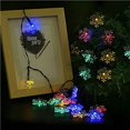 thumbnail image 3 of Cateissary Tira de luces de copo de nieve de alto brillo, lámpara de decoración para fiesta de vacaciones de Navidad, accesorio para ambientes, Iluminación navideña Multicolor 3 Metros, 3 of 6