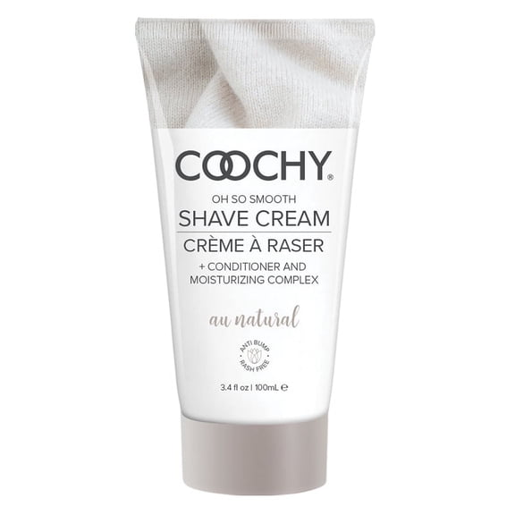 Coochy Male Shave Cream - Au Natural - 3.4 oz