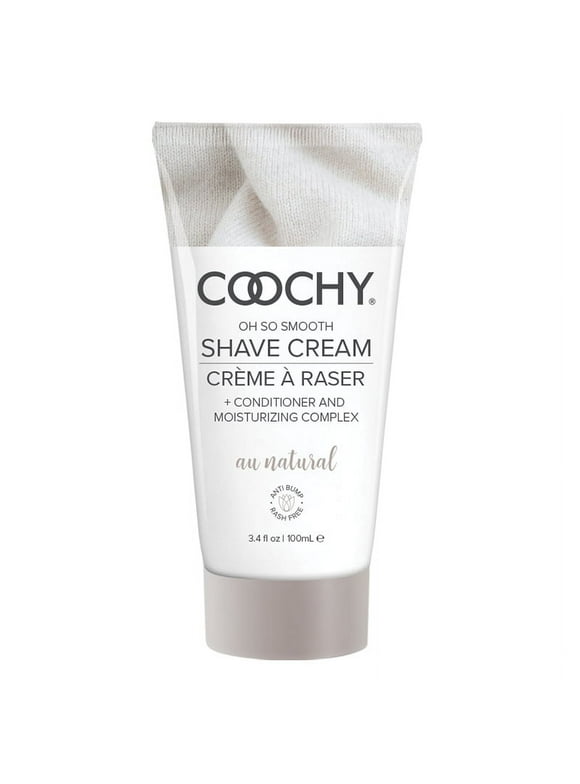 Coochy Male Shave Cream - Au Natural - 3.4 oz