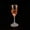 Orange, variant on Clearance Glass&Bottle under $5,LED Luminous Cups Light Up Champagne Glasses Stemless Champagne Flutes Ambient Champagne Glasses Food Grade Creative Wine Glasses For Festivals Christmas (4.1 Oz