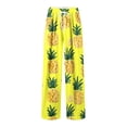 thumbnail image 3 of Pisexur Sweatpants for Men High-end Fabric Work Pants for Men,Men Printing Elastic Waist Draw Rope Pocket Full Length Pants Yellow,M, 3 of 5