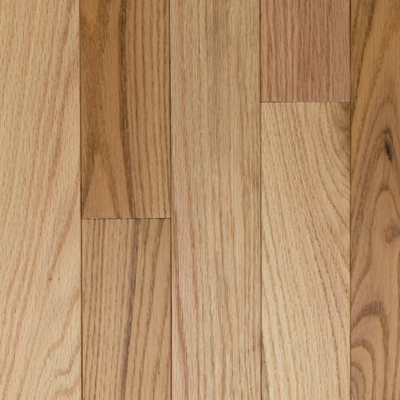 Mullican 26022 Nordic Naturals 5" Wide Smooth Solid Red Oak Hardwood Flooring - Aurora