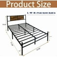 thumbnail image 3 of YINGYING Entryway Bench, Faux PU Shoe Bench with Metal Legs. Modern Ottoman End of Bed Bench for Bedroom, Fitting Room, Storage Room, Dining Room, 3 of 6